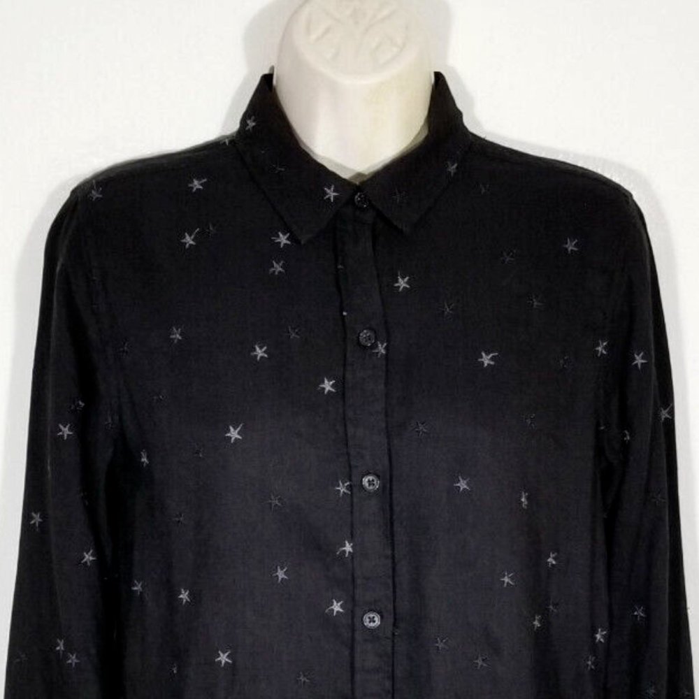 Rails Robyn Button-Up Shirt Top 5567e1m - image 2